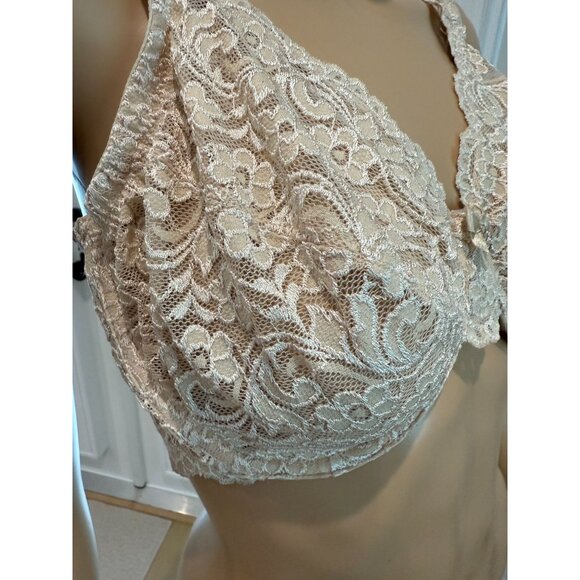 Smart & Sexy Signature Lace Unlined Underwire Bra, size 38DD - Picture 4 of 12